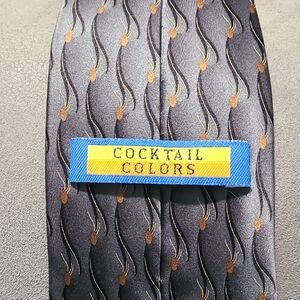 Silk Tie Cocktail Colors Mens 100% silk Hand Made‎ Dry Clean